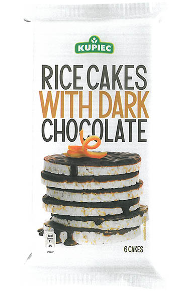 Markpol Distributors Inc. Issues Allergy Alert on Undeclared Milk in Kupiec Rice Cakes with Dark Chocolate